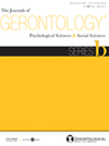 JOURNALS OF GERONTOLOGY SERIES B-PSYCHOLOGICAL SCIENCES AND SOCIAL SCIENCES杂志封面